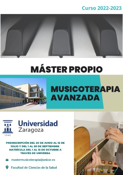 Imagen del curso MASTER MUSICOTERAPIA AVANZADA